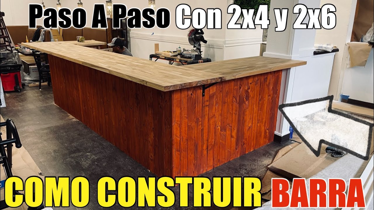 Watch Como Construir Una Barra de Madera Con 2x4 y 2x6 Fácil y Sencillo | Frank El Handyman Hazlo Tu Mismo Now Como Construir Una Barra de Madera Con 2x4 y 2x6 Fácil y Sencillo | Frank El Handyman Hazlo Tu Mismo