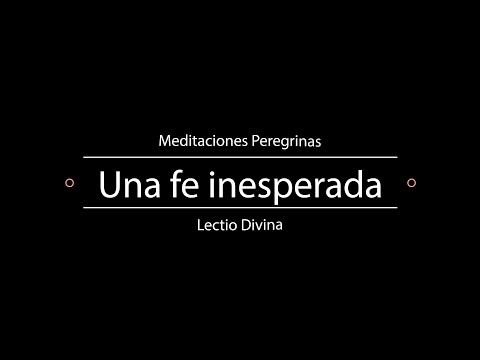 Una fe inesperada - LECTIO DIVINA - Mc 7, 24-30