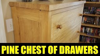 Making A Pine Chest Of Drawers - 211
