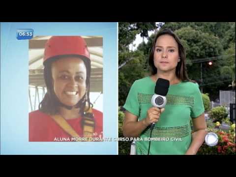 Aluna morre durante curso para bombeiro civil