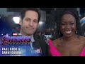Danai Gurira and Paul Rudd Talk the Snap LIVE from the Avengers: Endgame Premiere