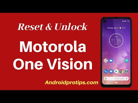 How to Reset & Unlock Motorola One Vision