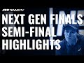 Jannik Sinner Powers into Final to face Alex de Minaur |  Next Gen ATP Finals Semi-Final Highlights