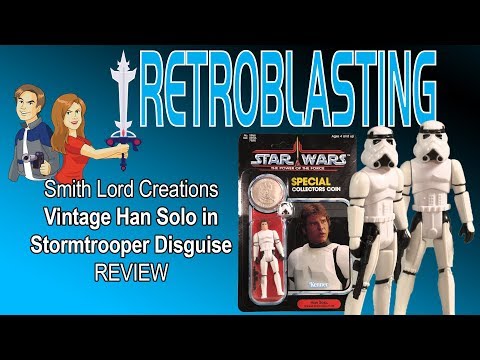 Vintage Han Solo in Stormtrooper Disguise?! Smith Lord Creations - Star Wars Custom Figure