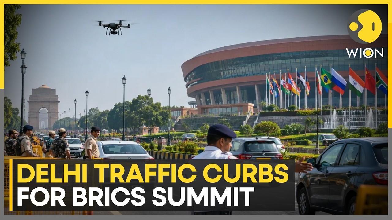 BRICS SUMMIT 2026 | Delhi Traffic Restrictions On 35+ Roads, Motorcade Rehearsal Underway