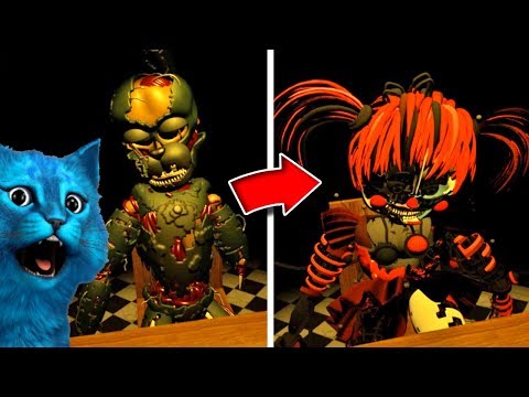 ПОЧИНИЛ БЕЙБИ и СКРАП ТРАПА ФНАФ 6 VR HELP WANTED ИГРАЮ ЗА АНИМАТРОНИКА FNAF КООП 3D КОТЁНОК ЛАЙК