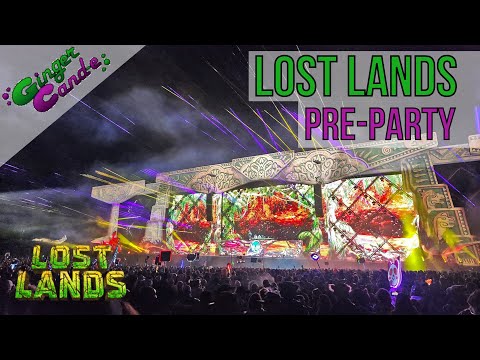 Lost Lands 2022 - Thursday Vlog Pre-Party - [Music Festival] | @GingerCandE