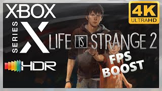 [4K/HDR] Life is Strange 2 / Xbox Series X Gameplay / FPS Boost 60fps !