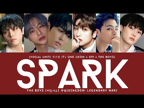 잇츠원(iT'S ONE) - 불티 Spark  (JUNE, JINHWAN, INSEONG, JAEYOON, NEW, SANGYEON)  | Color Coded Lyrics