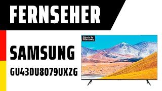 Fernseher Samsung GU43DU8079UXZG | Test | Deutsch