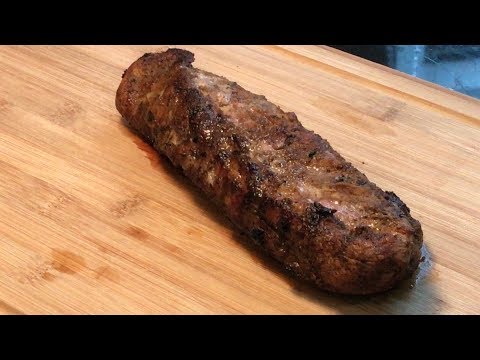 Pan seared pork tenderloin! Finished in the oven