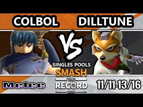 STR 2016 SSBM - SS | Colbol (Marth) Vs. Dilltune (Fox) Smash Melee Tournament
