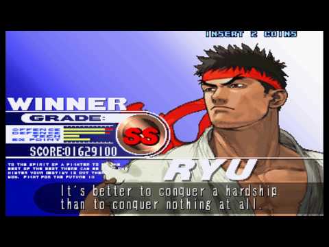 Street Fighter III: 3rd Strike - Fight for the Future (Arcade) - (Longplay - Ryu | Hard Difficulty)