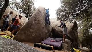 Video thumbnail de Los Rancios, 7b+. Can Boquet