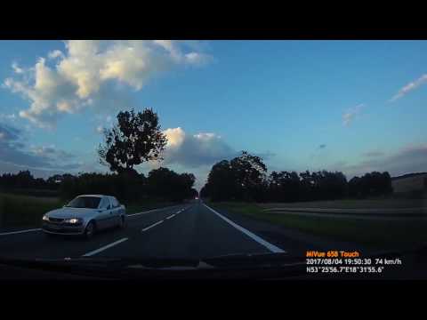 Przejazd DK5 i budowanej S5 odcinek 1 Dworzysko - Nowe Marzy - A1