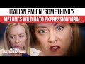Caffeine Stress DRUGS Giorgia Meloni S BIZARRE NATO Video Triggers Meme TSUNAMI WATCH