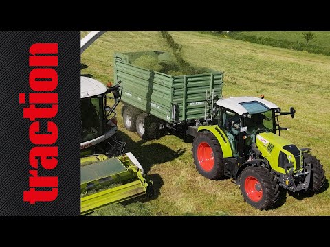 Claas Arion 470: Spitzenhengst! traction Erstkontakt