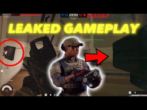 NEW LEAKED GAMEPLAY OF THE NEW OPERATOR IN Rainbow Six Siege (Y8S1)