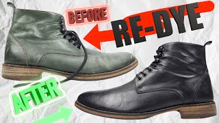 Easily CUSTOMIZE The Color of Your Leather Shoes | DIY Easy No Mess