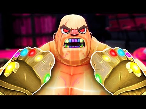 DOUBLE INFINITY GAUNTLET FISTS! - Modded GORN VR