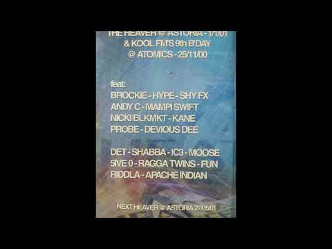 Probe & Mampi Swift, Shabba DET @ Fearless @ Heaver 2001 Drum n Bass