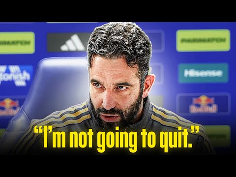 Ruben Amorim's ANGRY Press Conference: "I Came Here To be Manager" | REACTION