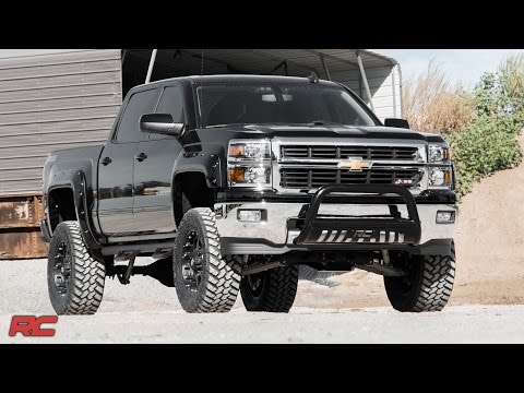 2014-2015 Chevrolet 1500 Pickup Rough Country Fender Flares & Rivets Installation