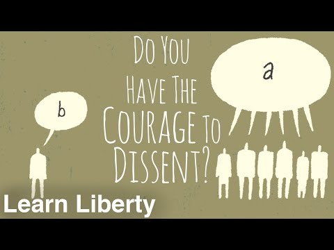 Do You Have the Courage to Dissent?
