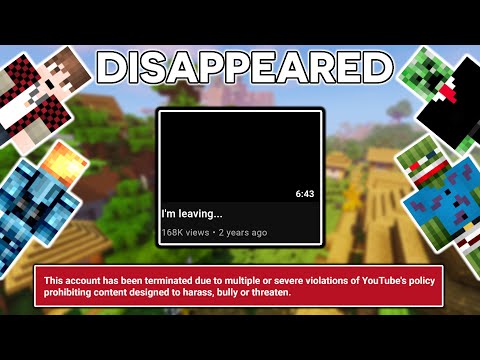 The Minecraft Youtubers That DISAPPEARED...