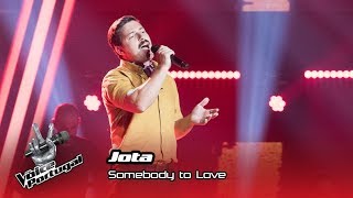 Jota – “Somebody to Love” | Prova Cega | The Voice Portugal