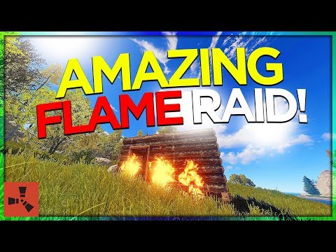 I got something CRAZY from this FLAME RAID! (SOLO VANILLA RUST #2 S30)