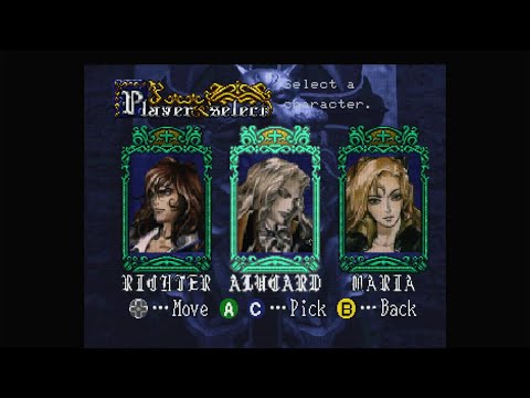 Sega Saturn - Akumajou Dracula X: Gekka no Yasoukyoku 悪魔城ドラキュラＸ　～月下の夜想曲～