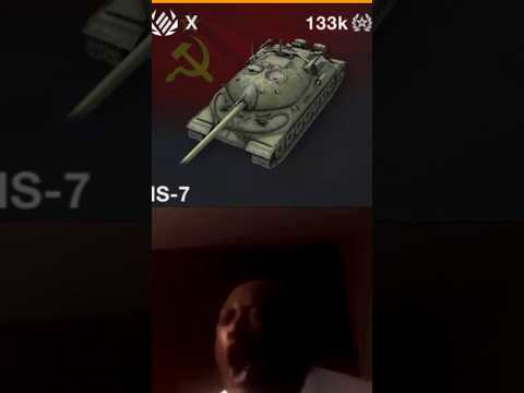 IS-7 LINE in 23 SECONDS World of Tanks Blitz #wotblitz #wotb #shorts #trending