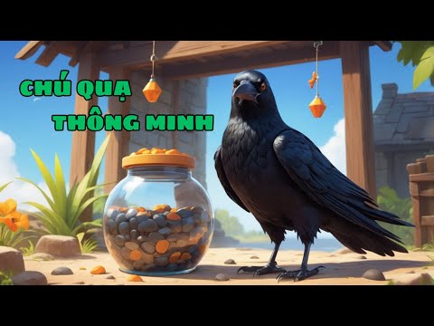 Chú Quạ Thông Minh – Truyện Ngụ Ngôn Thiếu Nhi Ý Nghĩa | Phim Hoạt Hình Cổ Tích Cho Bé