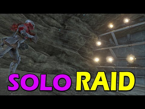 SOLO RAIDING A Hidden Base For CRAZY PROFIT | Ark Survival Evolved |