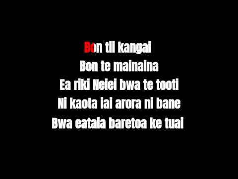 Tairikin te tabati kiribati karaoke