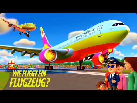 Das Fliegerlied ✈️ Kinderlied zum Mitsingen & Mitfliegen – Hoch in die Luft
