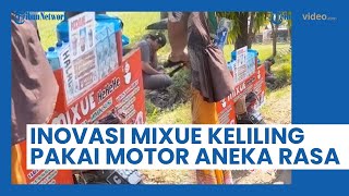 Enggak Perlu Antre Lagi, Kini Hadir Mixue Keliling Pakai Motor, Warganet: Mungkin Kehabisan Ruko