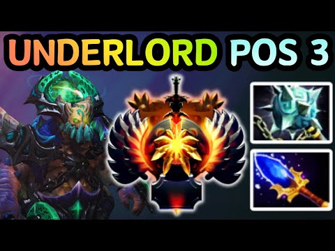 🔥 UNDERLORD OFFLANE TANKY CONTROL RUNS GAME | DOTA 2 GAMEPLAY 🔥🔥