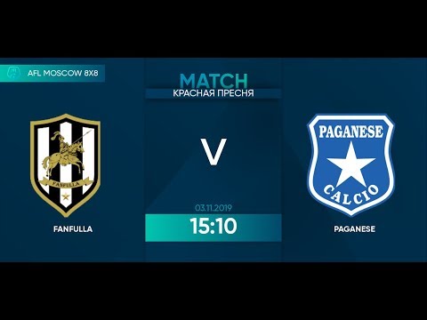 AFL19. Italy. Serie D. Day 18. Paganese - Fanfulla