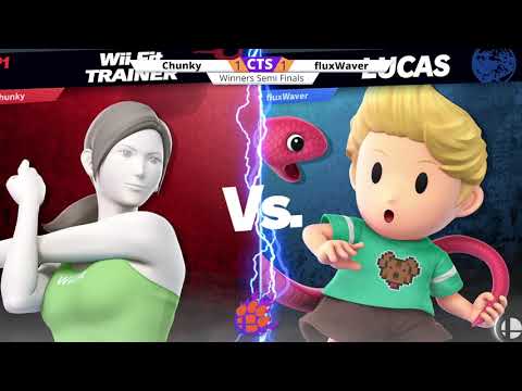 Clocktower Smash 67 - Winners Semis - Chunky (Wii Fit Trainer) vs. fluxWaver (Lucas) - SSBU