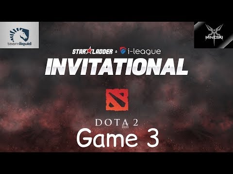 [ EN ] Liquid vs Mineski - Game 3 - SL | i-league S3 - Grand Final