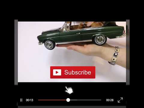 Mercedes Benz 280S Diecast Model Cars Collection 1/18 Scale | Miniature Automobiles - norev