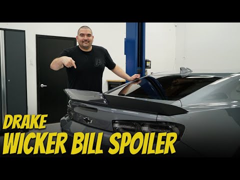 2016-2020 Camaro Drake Rear Spoiler - Phastek Installation