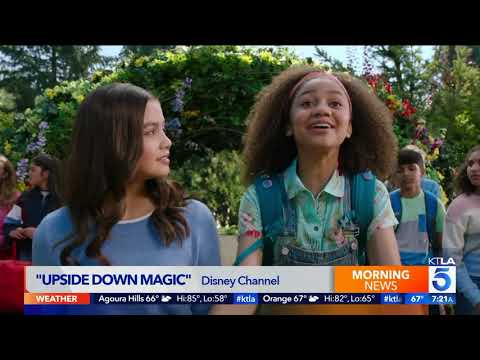 The "Upside-Down Magic" Cast on the New Disney Film