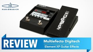 Video thumbnail for REVIEW / Multiefecto para guitarra ELEMENT XP Digitech by Audiomusica