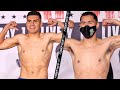 JESUS RAMOS JR VS JAVIER MOLINA - FULL WEIGH IN & FACE OFF