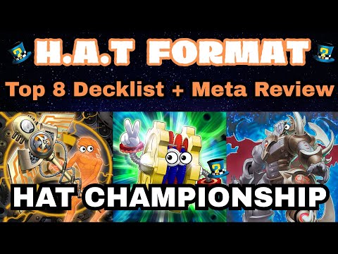 Yu-Gi-Oh HAT Format World Championship Top 8 Decklists & Meta Breakdown! | 2025 Season Conclusion!