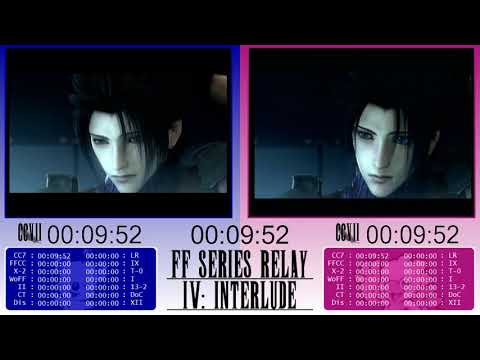 Final Fantasy Relay Race IV: Interlude! ~ Game 1: Crisis Core: Final Fantasy VII