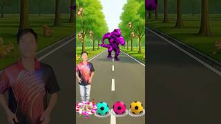 New game shoot roating balls to create dinosaurs,Siren Head, zombies,&Pac-Man #youtubeshorts #funny 